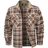 Farbe: Khaki Grid