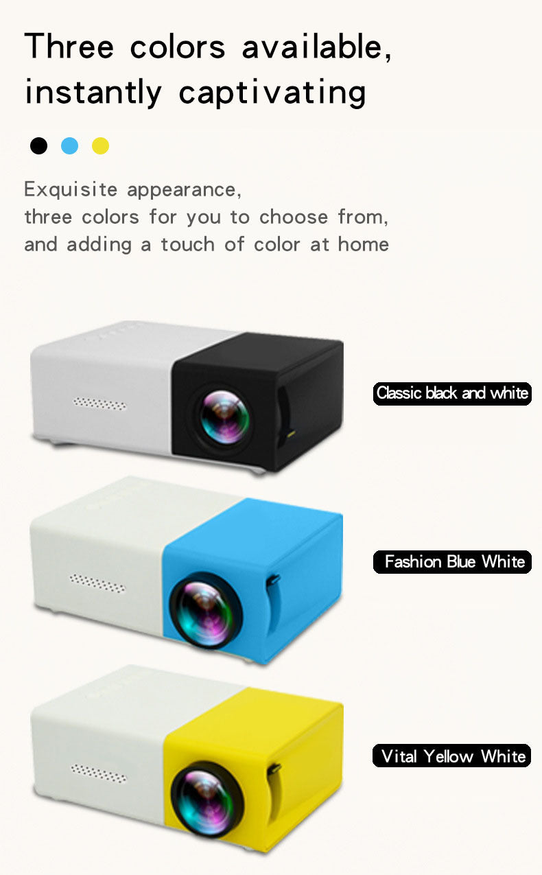 Mini HD Heimprojektor YG300