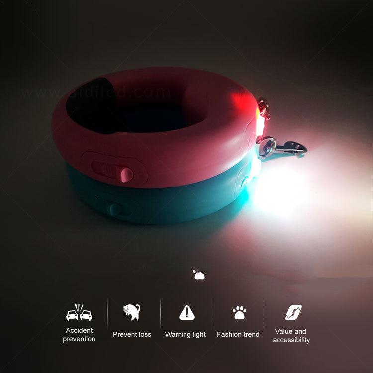 Automatisches LED-Hundegeschirr mit Rollleine – Bild 3 | LuxeStyle