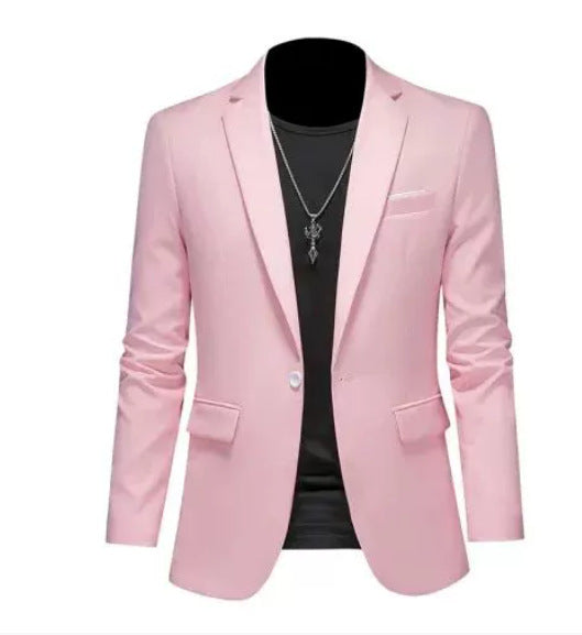 Herren Slim-Fit Blazer im koreanischen Stil