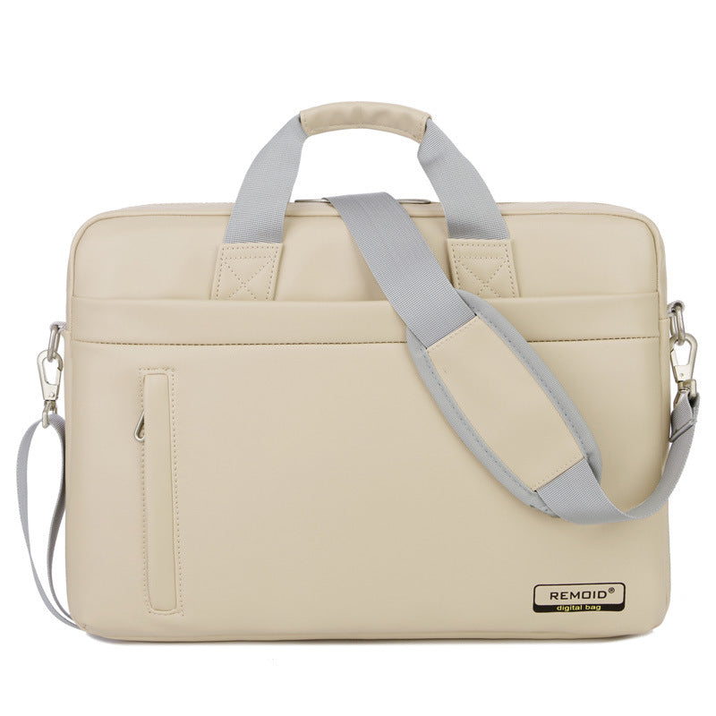 Laptop-Tasche aus PU-Leder, multifunktional – Bild 5 | LuxeStyle