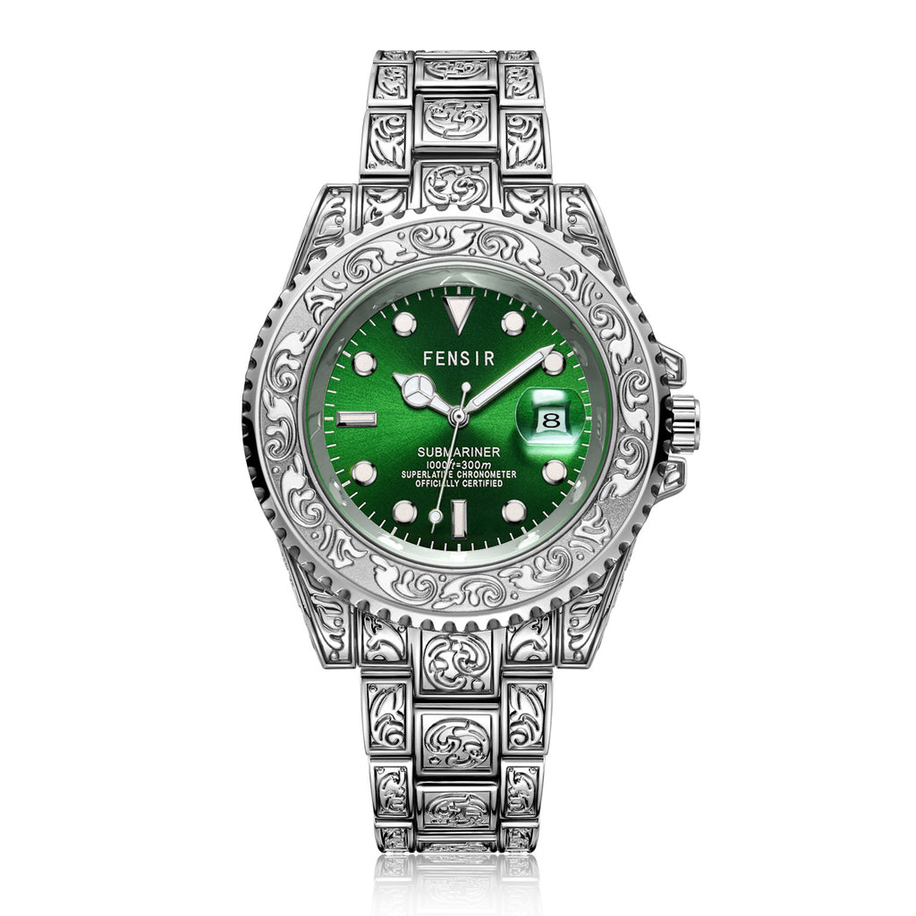 Wasserdichte Herrenuhr mit Quarzwerk – Bild 4 | LuxeStyle