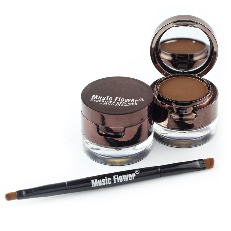 Music Flower Gel Eyeliner & Augenbrauenpuder – Bild 3 | LuxeStyle