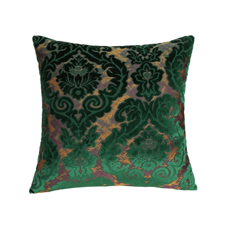 Jacquard Kissenbezug mit Stickerei