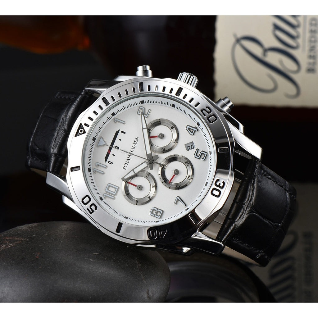 Herren Business Quarzuhr mit Chronograph
