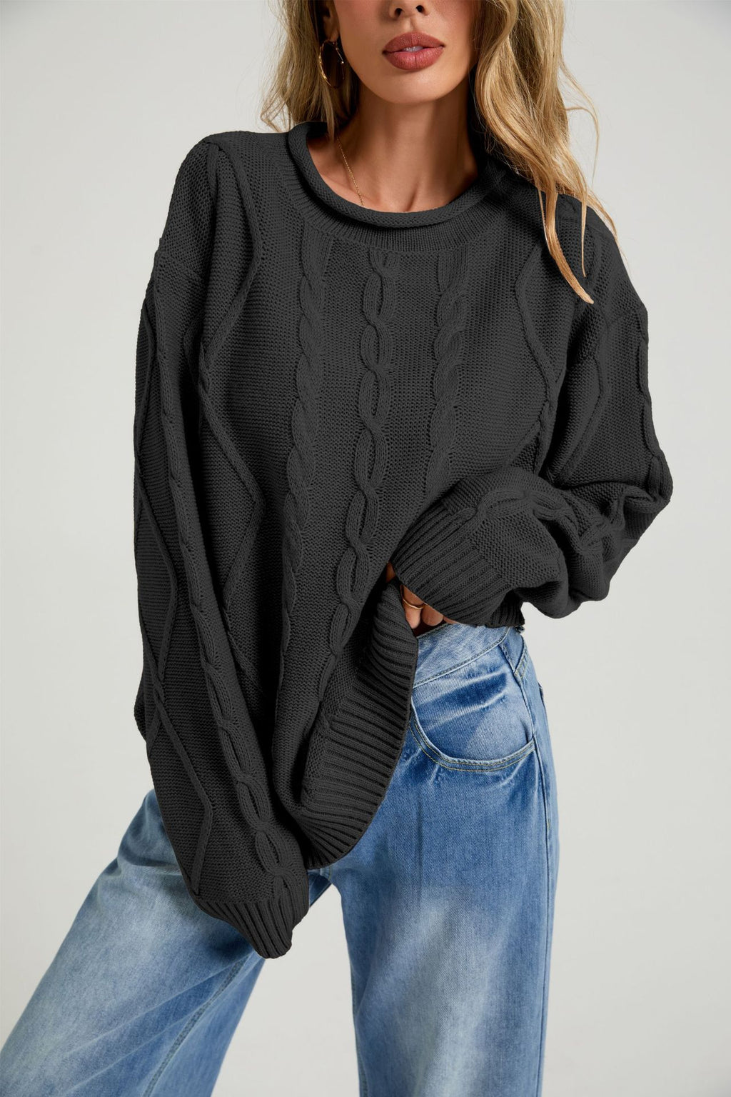 Strickpullover im Oversize-Look