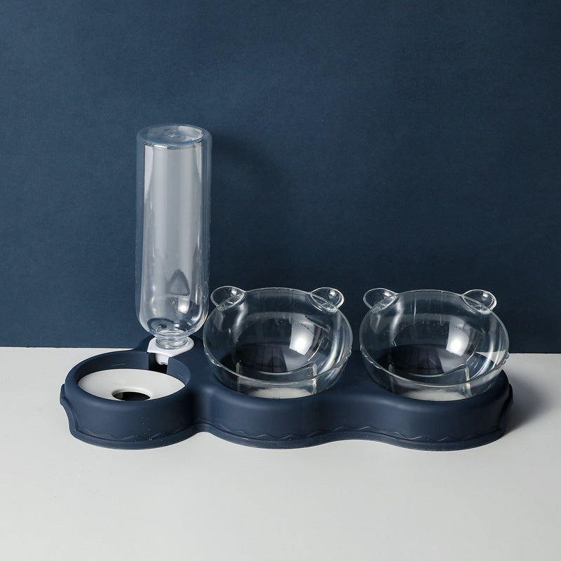 Doppelnapf mit automatischem Wasserspender | LuxeStyle