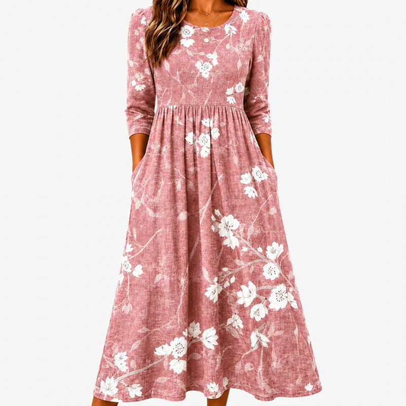 Elegantes Freizeitkleid mit A-Linie