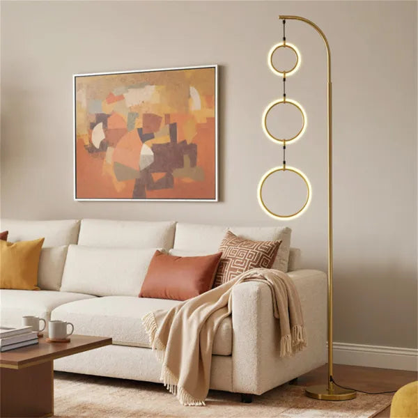 LED-Bodenlampe mit Farbtemperatur