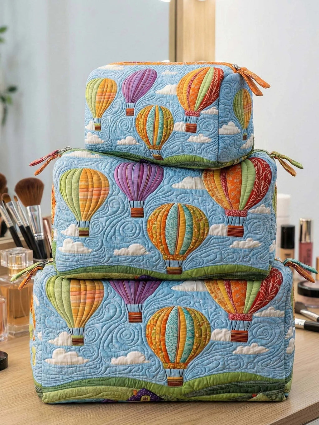 Aufbewahrungsset mit Druckmotiv