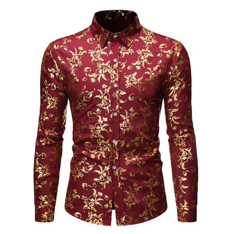 Herren Hemd mit Blumenmuster – Bild 5 | LuxeStyle