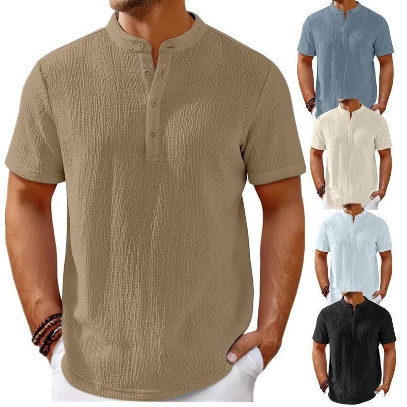Herren Leinenhemd gestreift – Bild 9 | LuxeStyle
