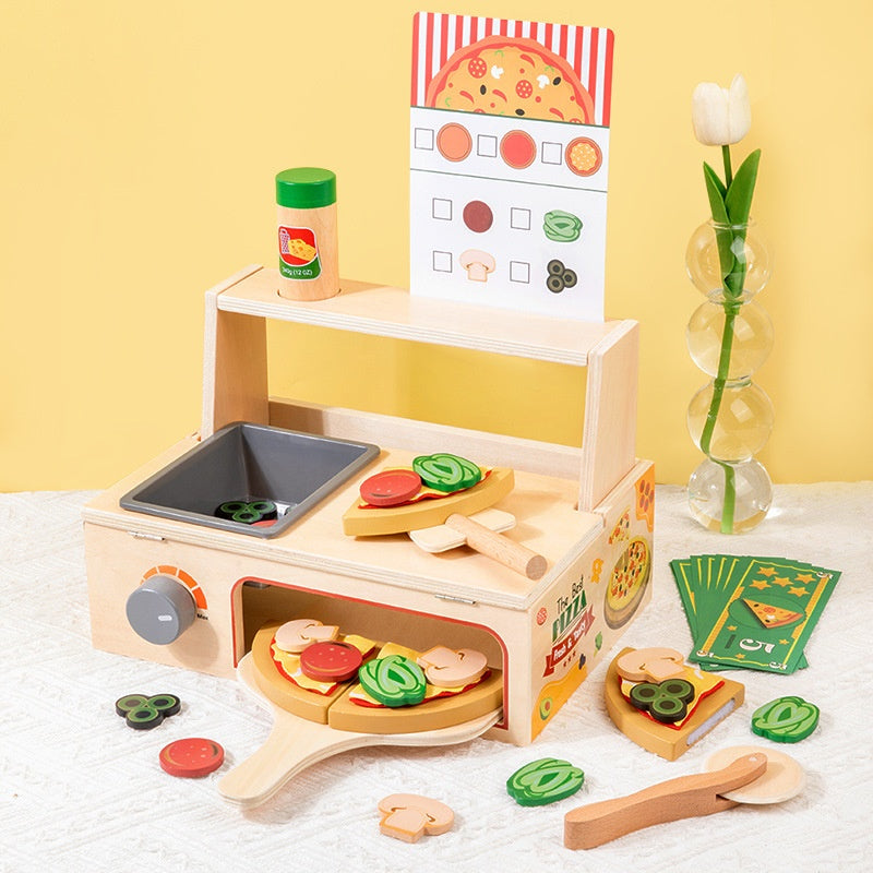 Holz-Pizzaofen-Spielzeug – Bild 6 | LuxeStyle