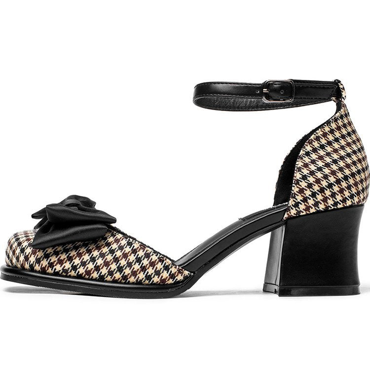 Elegante Temperament-High Heels mit Blockabsatz – Bild 5 | LuxeStyle