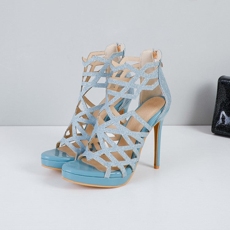 Stiefeletten mit hohem Absatz – Bild 4 | LuxeStyle