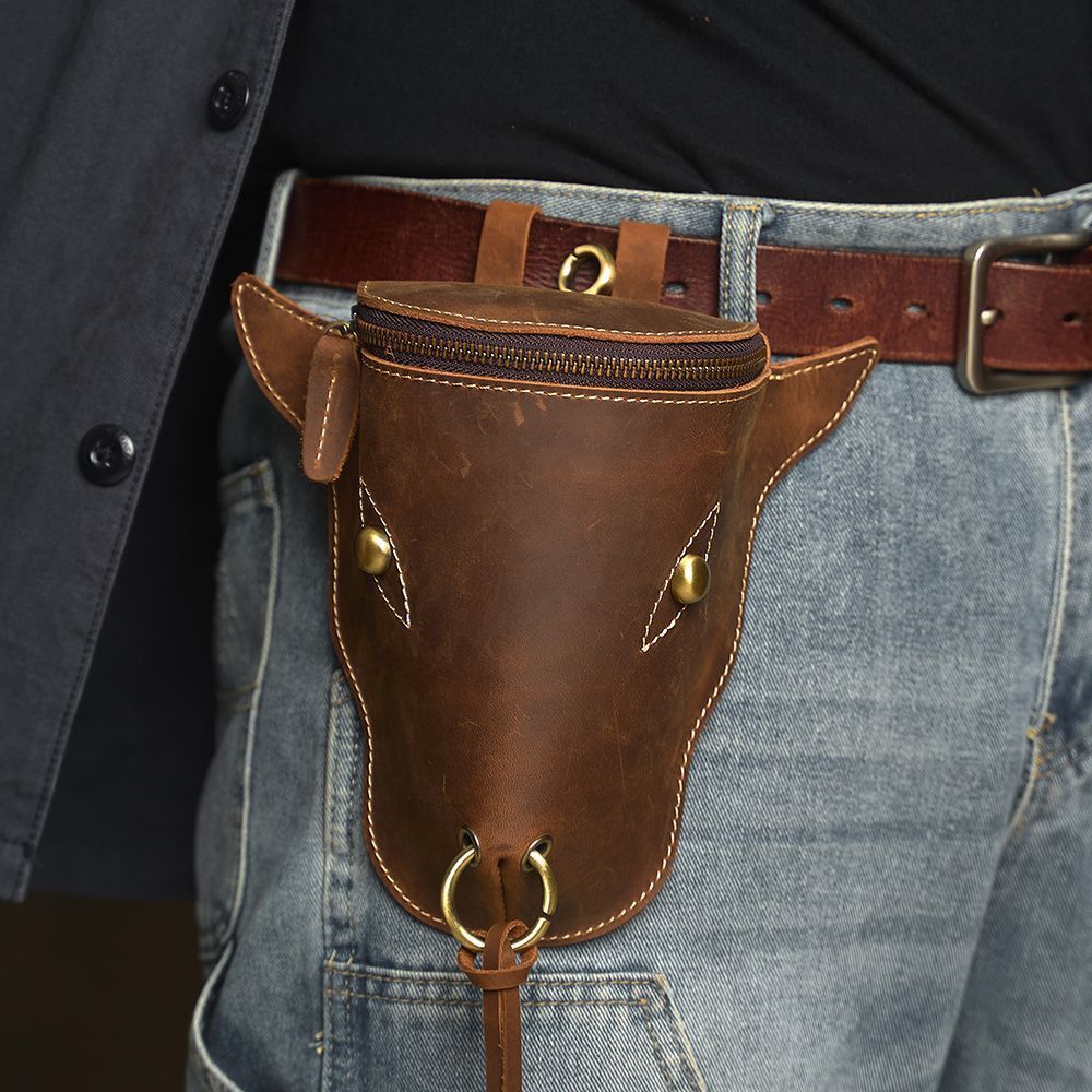 Herren Gürtel mit Tasche