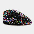 Glitzer-Beanie für Damen
