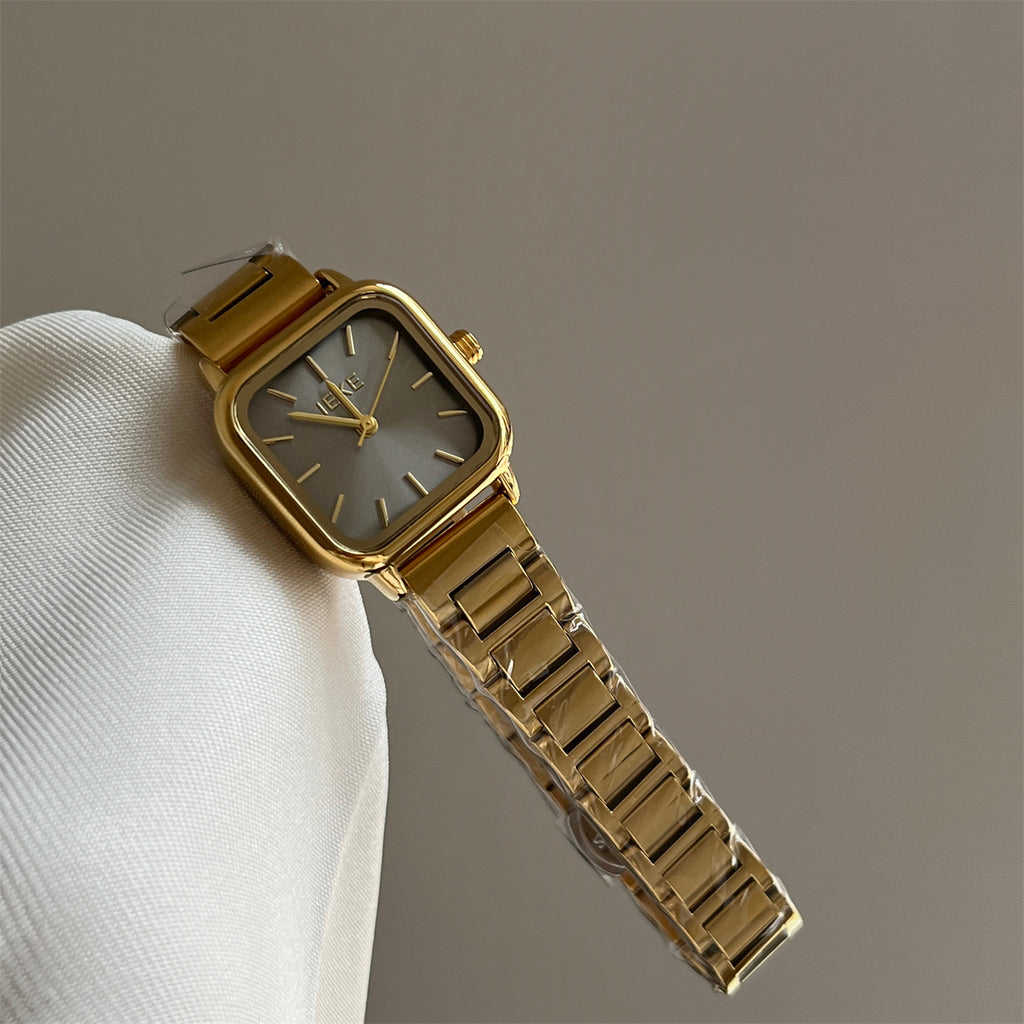 Quarzuhr für Damen mit Stahlband – Bild 5 | LuxeStyle