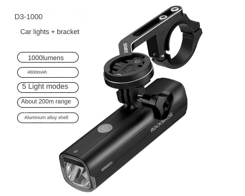 ROCKBROS Velo Frontlicht USB-Ladefunktion