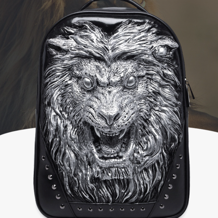 Rucksack mit Löwen-Gesicht – Bild 6 | LuxeStyle