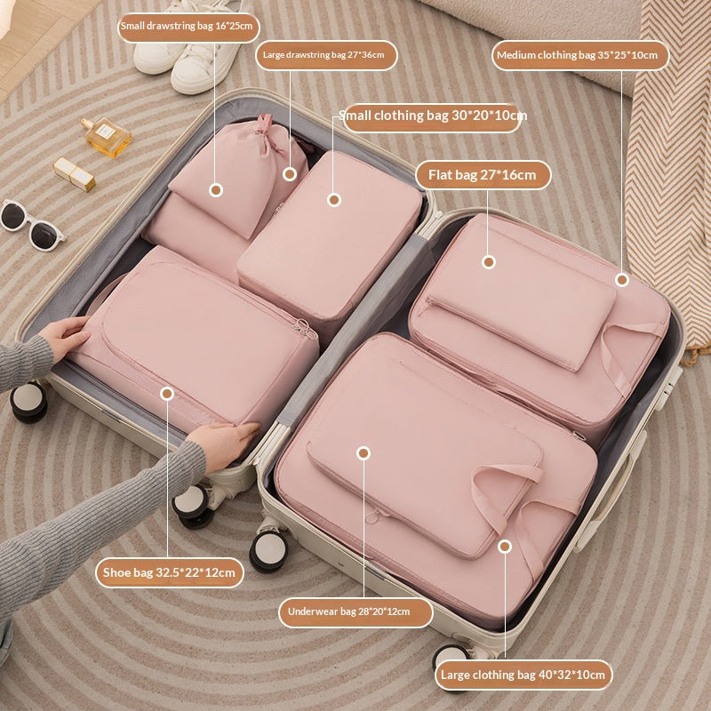 6er Set komprimierbare Reise-Organizer – Bild 1 | LuxeStyle