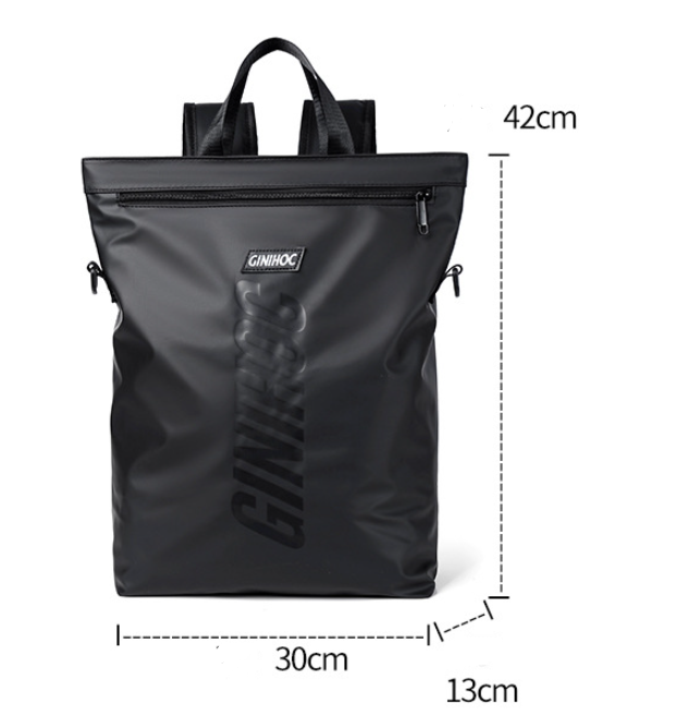 Freizeit-Laptop-Rucksack aus Oxford-Stoff – Bild 3 | LuxeStyle