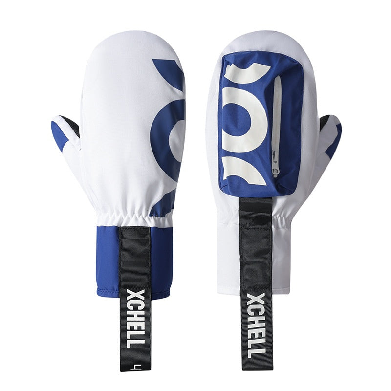 Wasserdichte Thermo-Skihandschuhe