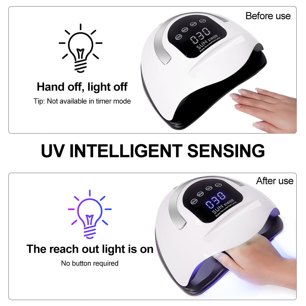 UV/LED Nagellampe für Gel-Nägel mit Touchscreen