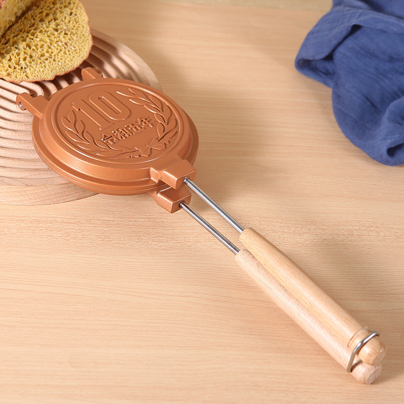Antihaft-Sandwichmaker mit Holzgriff – Bild 2 | LuxeStyle