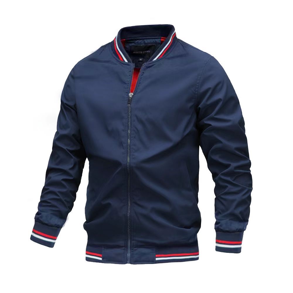Leichte Herren Übergangsjacke mit Reissverschluss