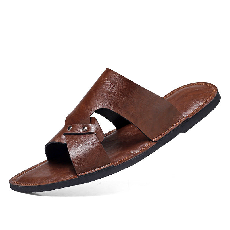 Vintage Strand-Sandalen für Herren