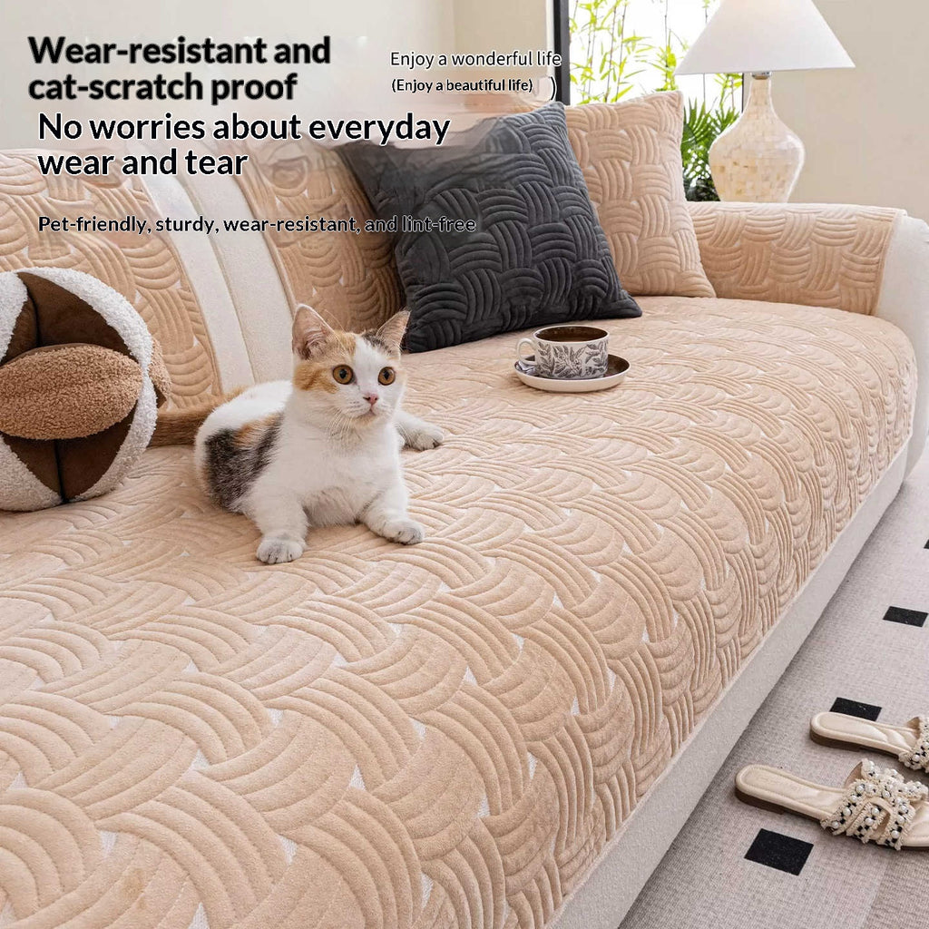 Sofa Kissenbezug aus Milchvelvet 70x70 cm – Bild 6 | LuxeStyle