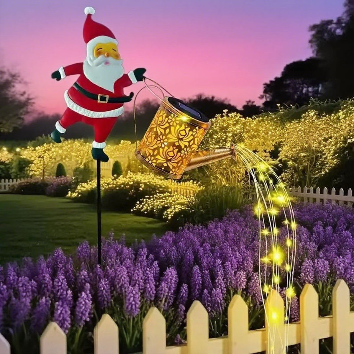 Weihnachtsdeko: Solar-Santa-Lampe – Bild 6 | LuxeStyle