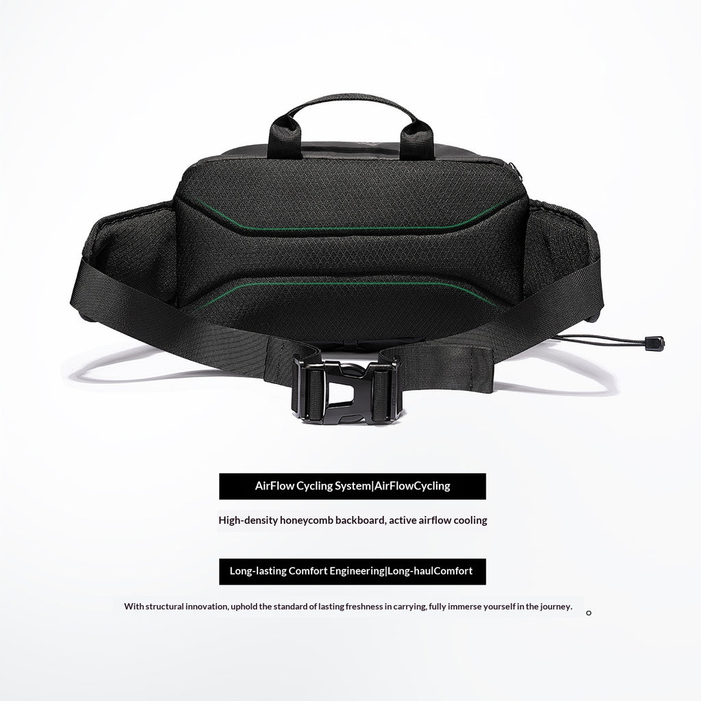 Motorrad Crossbody Bag Elite Schwarz