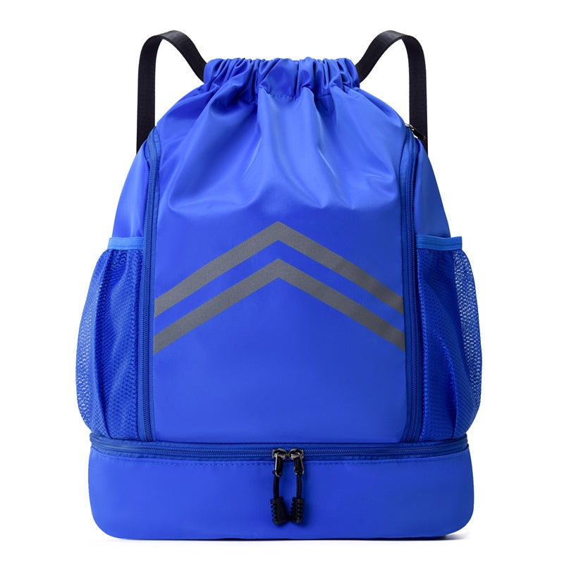 Sportrucksack mit Kordelzug und Reflektoren – Bild 7 | LuxeStyle