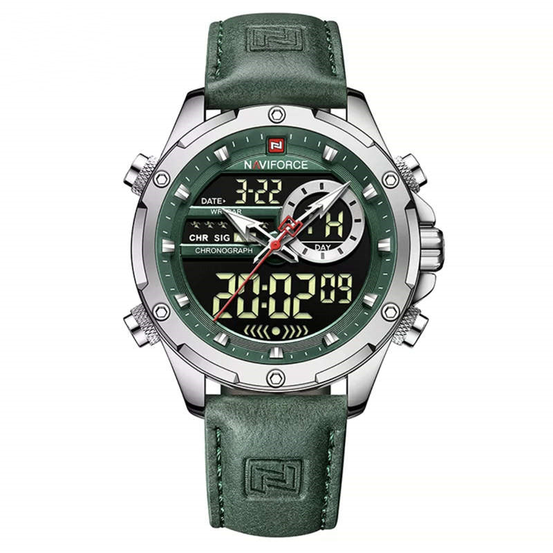 Herren Multifunktionsuhr mit Dual-Display | LuxeStyle