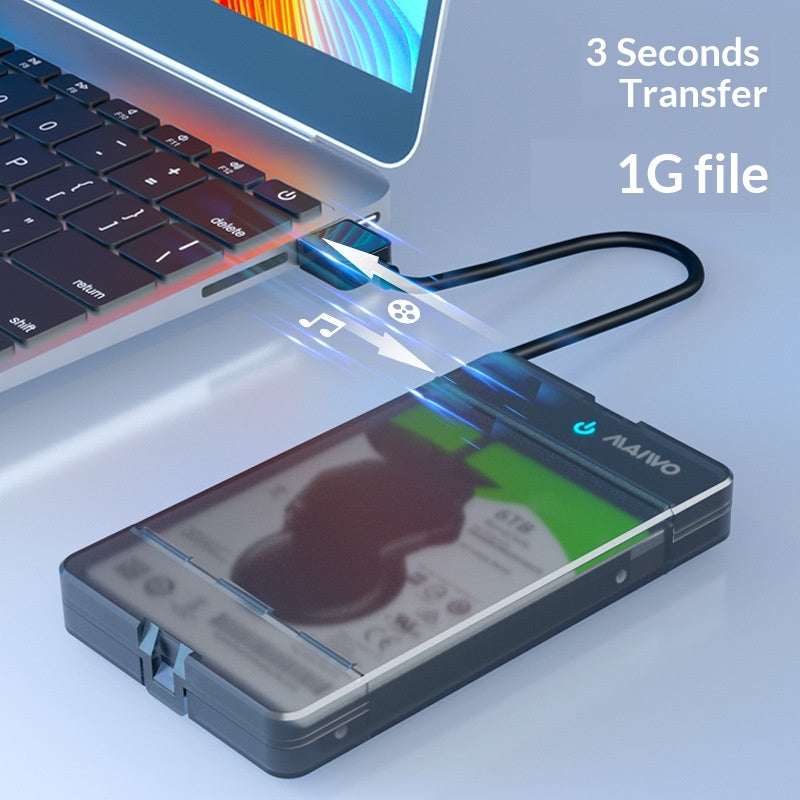 Externes 2.5-Zoll SATA Festplattengehäuse