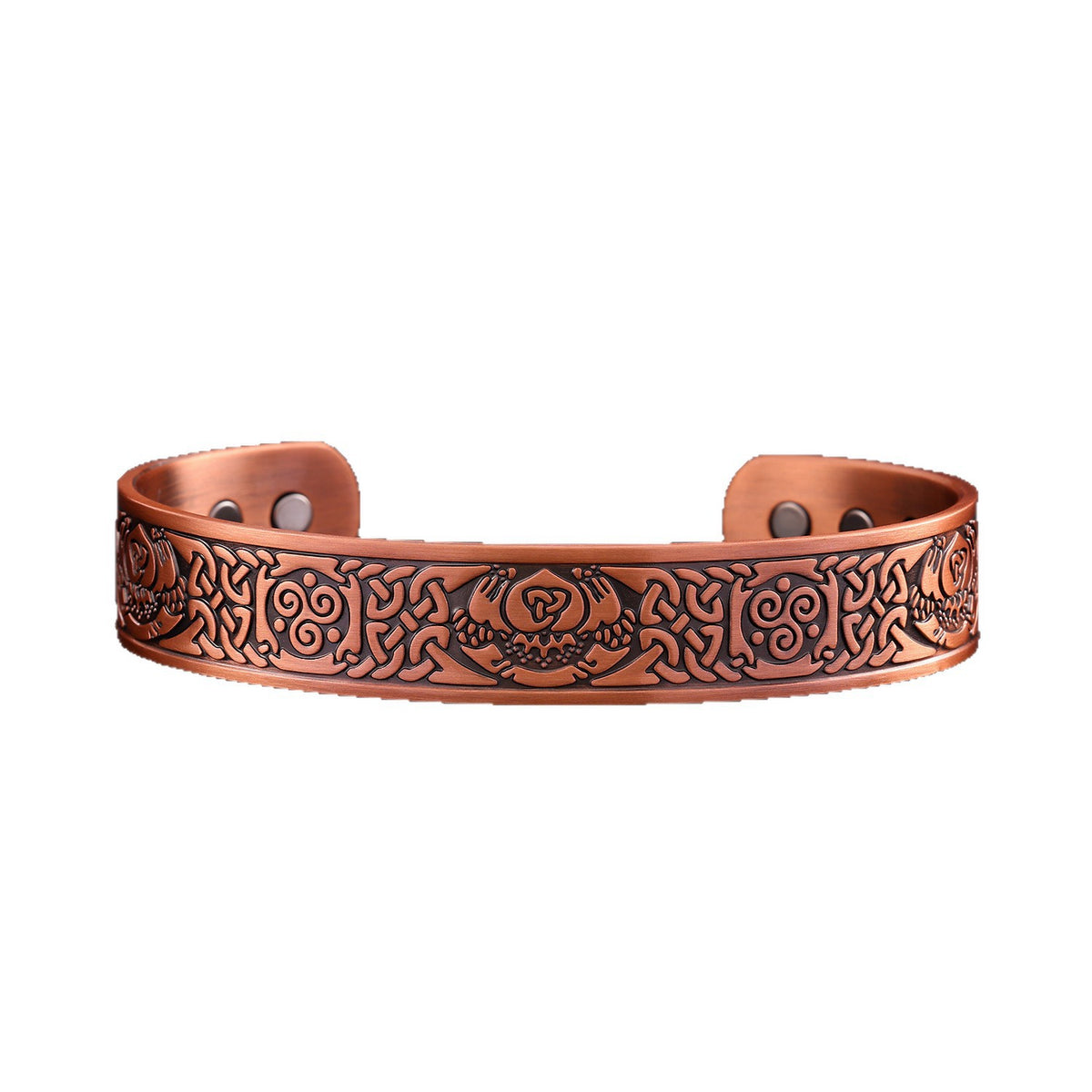 Magnetarmband aus rotem Kupfer – Bild 11 | LuxeStyle