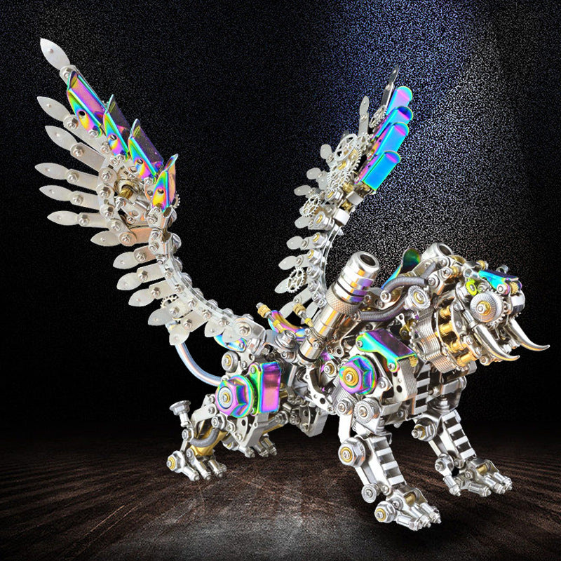 Tiger-Drachenklaue 3D-Modell aus Edelstahl | LuxeStyle