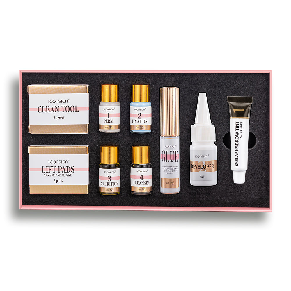 Wimpern- & Brauenfärbe- und Lifting-Kit