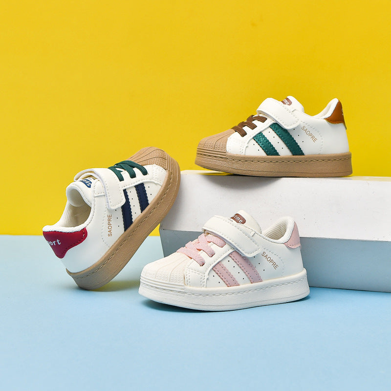 Kinder-Sneaker mit Streifen