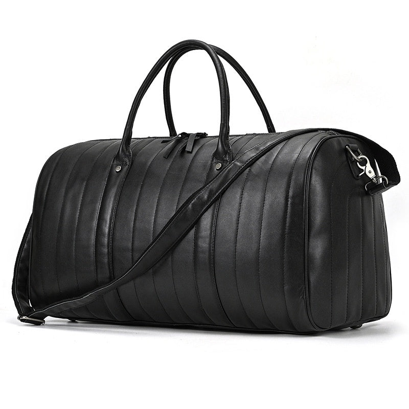 Schwarze Herren Reisetasche Casual – Bild 3 | LuxeStyle