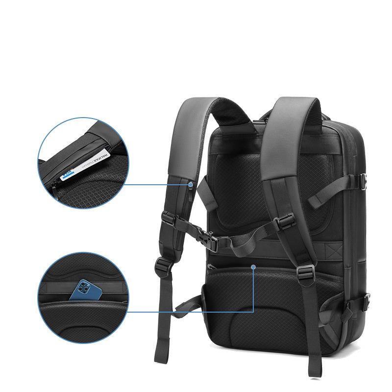 Grosser, erweiterbarer Outdoor-Rucksack – Bild 5 | LuxeStyle