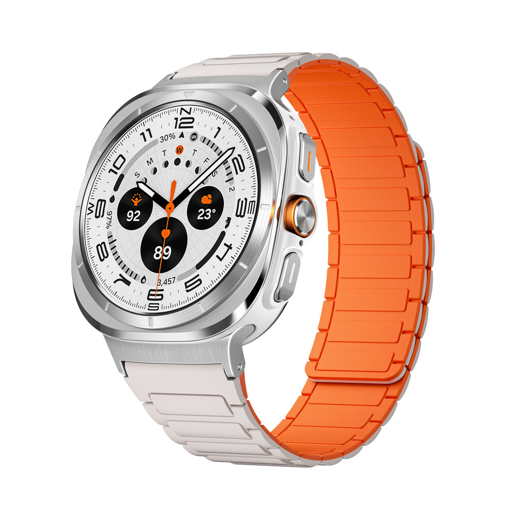 Magnetisches Silikonarmband für Samsung Watch Ultra
