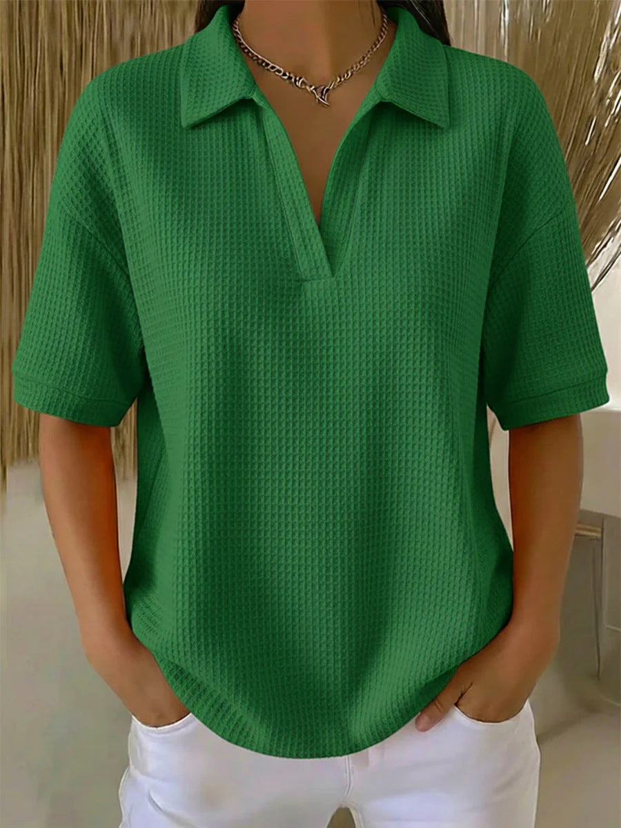 Damen-Poloshirt mit langen Ärmeln – Bild 2 | LuxeStyle