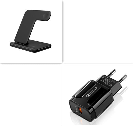3-in-1 Wireless Ladestation für Smartphone, Watch, Headset – Bild 1 | LuxeStyle