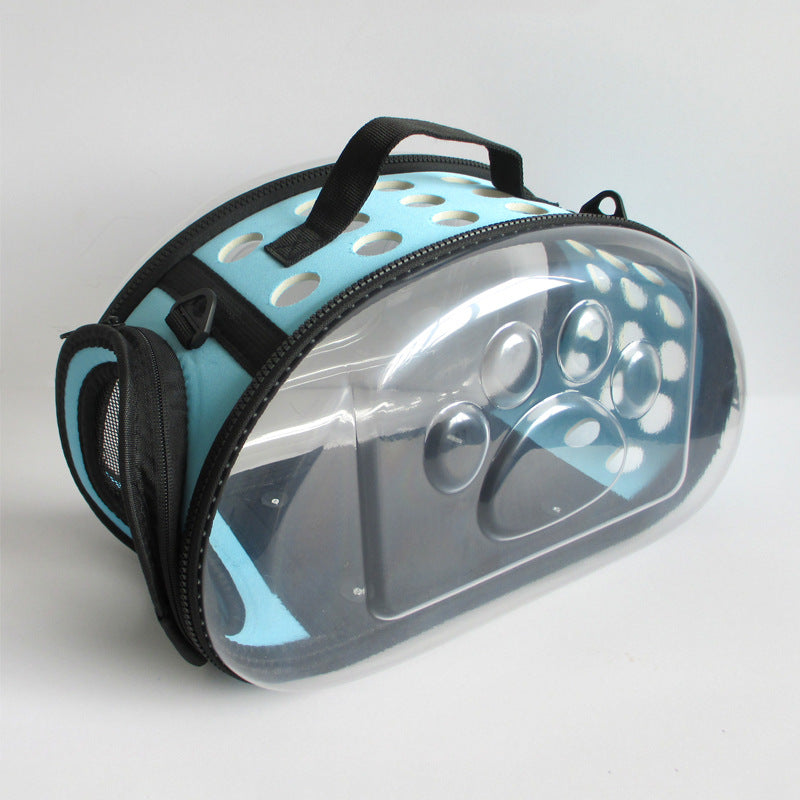 Atmungsaktive Crossbody-Haustiertasche