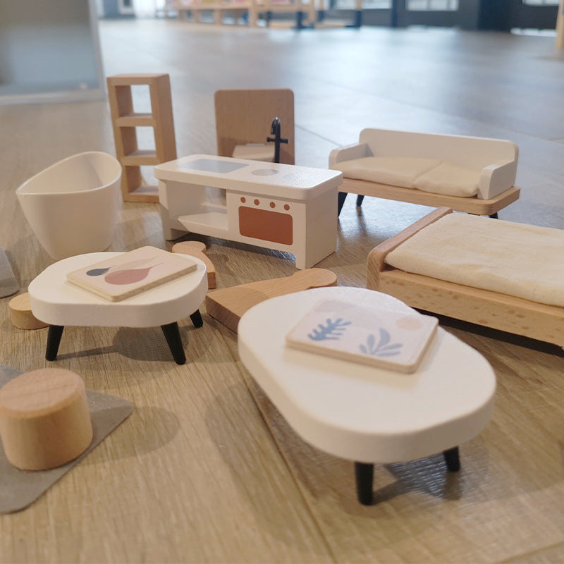 Holzpuppenhaus zum Zusammenbauen – Bild 5 | LuxeStyle