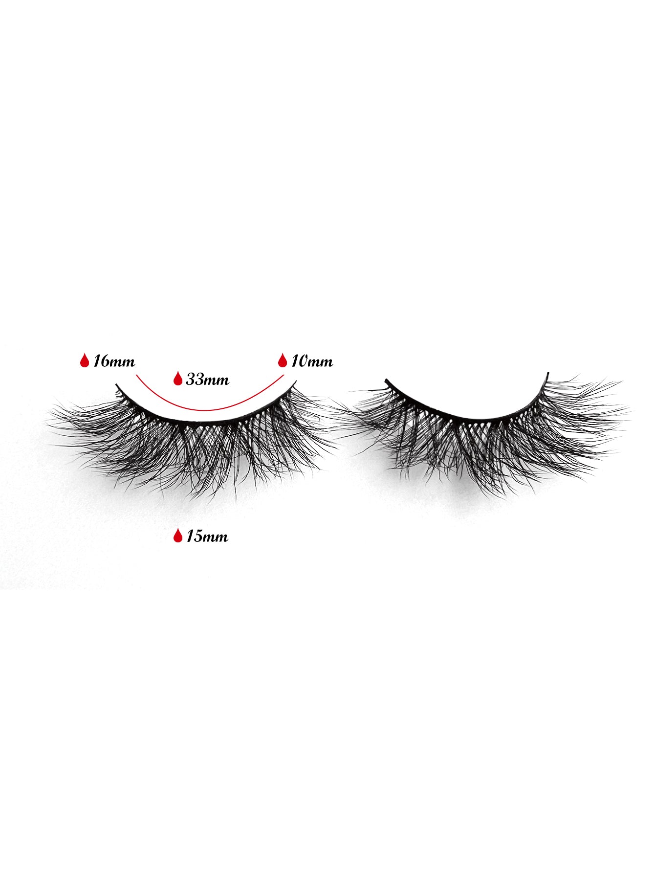 3D Premium Faux Mink Kunstwimpern MK-16
