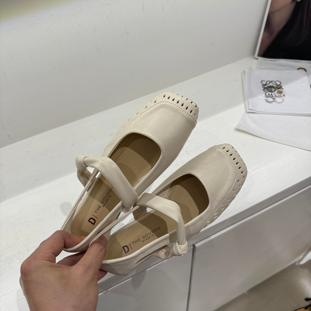 Elegante Mary Jane Sandalen mit eckiger Zehenpartie